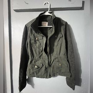 Ashley by 26 International army green jacket medium